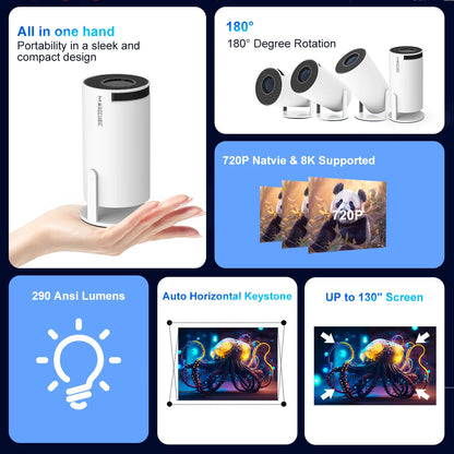 The Smart Mini Projector